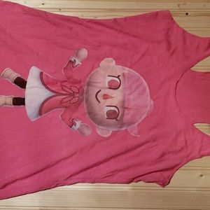Animal Crossing Villager Pink Racerback Tank